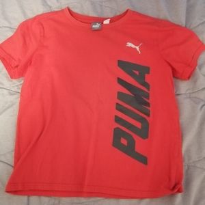 red puma shirt